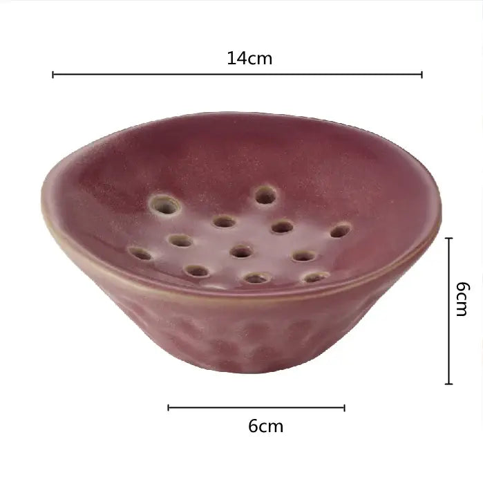 Lotus root clay bowl flower vase – living room home decor