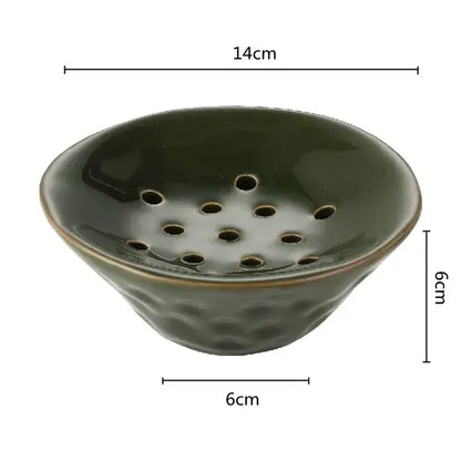 Lotus root clay bowl flower vase – living room home decor
