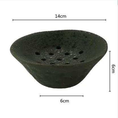 Lotus root clay bowl flower vase – living room home decor