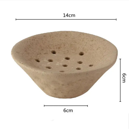 Lotus root clay bowl flower vase – living room home decor