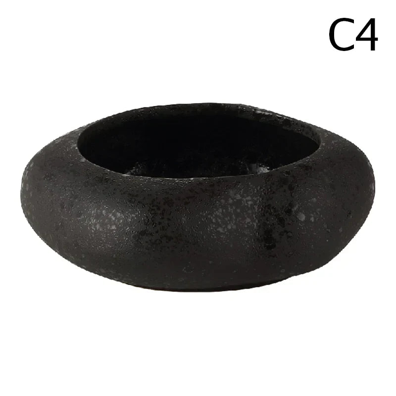 DecorBites™ Lotus Seedpod Ceramic Vase Set