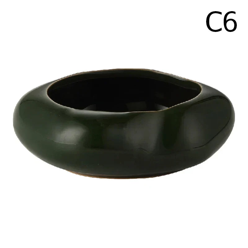 DecorBites™ Lotus Seedpod Ceramic Vase Set