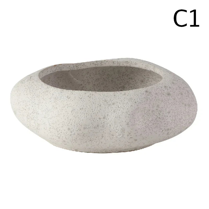 DecorBites™ Lotus Seedpod Ceramic Vase Set