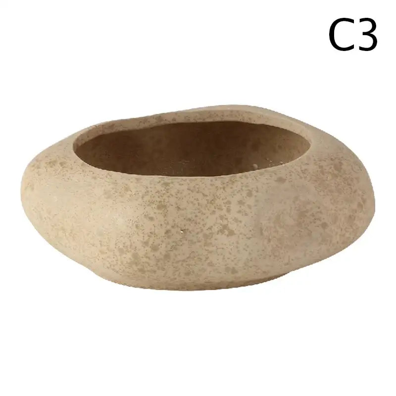 Lotus seedpod stone sand incense burner set living room decor