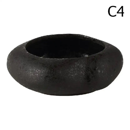 Lotus seedpod stone sand incense burner set living room decor