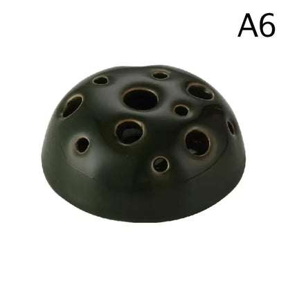 Lotus seedpod stone sand incense burner set living room decor