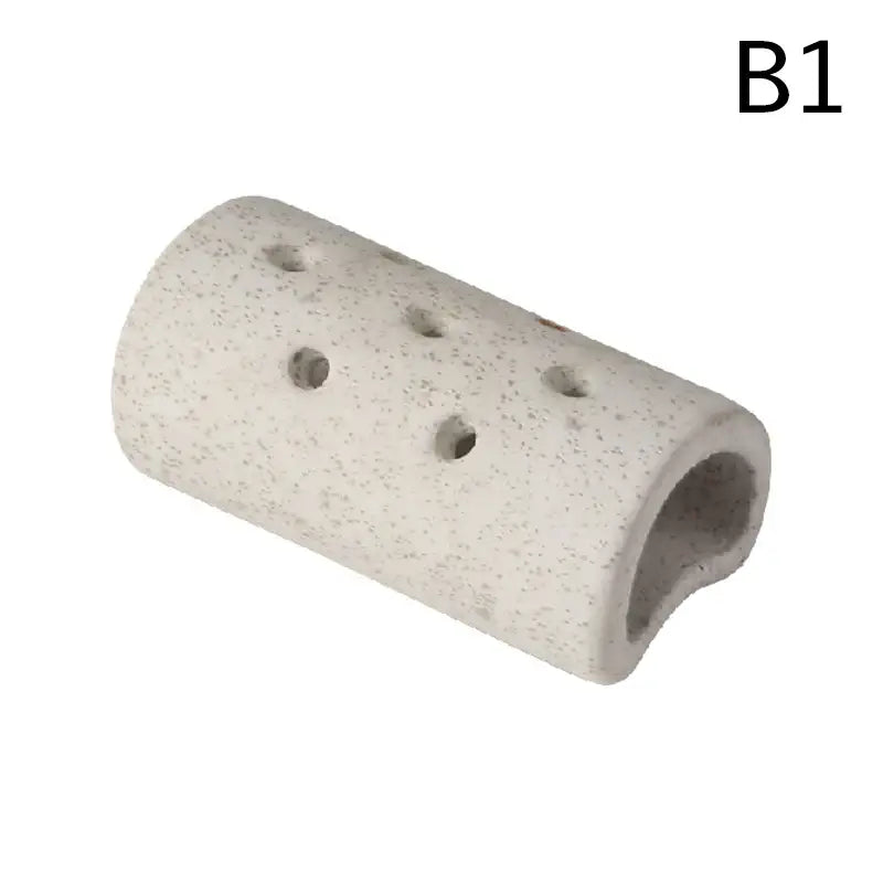 Lotus seedpod stone sand incense burner set living room decor