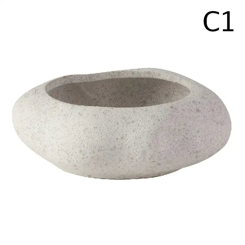 Lotus seedpod stone sand incense burner set living room decor