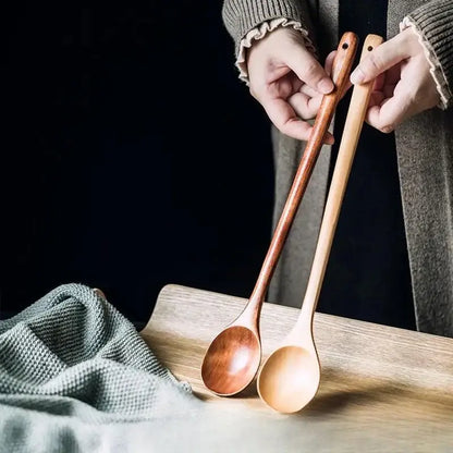 Lotus wooden spoon set kitchen cooking utensils