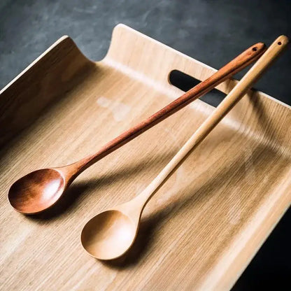 Lotus wooden spoon set kitchen cooking utensils