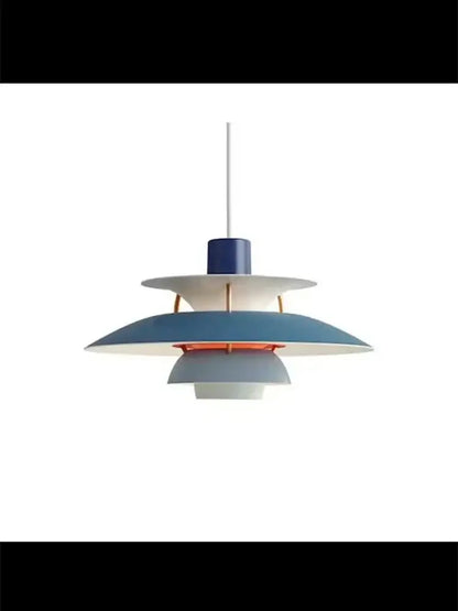 Modern danish layered led pendant light for kitchen and living room