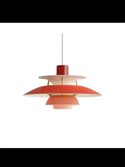 Modern danish layered led pendant light for kitchen and living room