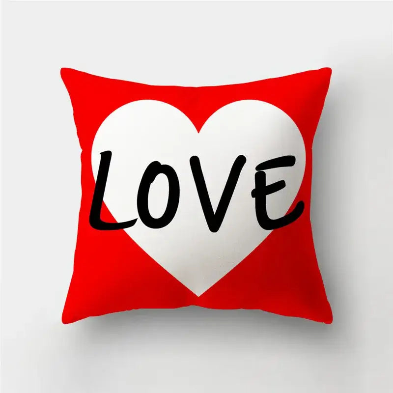 Nordic heart print cushion covers set of 9 living room decor