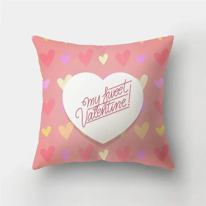 Nordic heart print cushion covers set of 9 living room decor