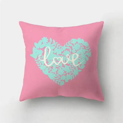 Nordic heart print cushion covers set of 9 living room decor