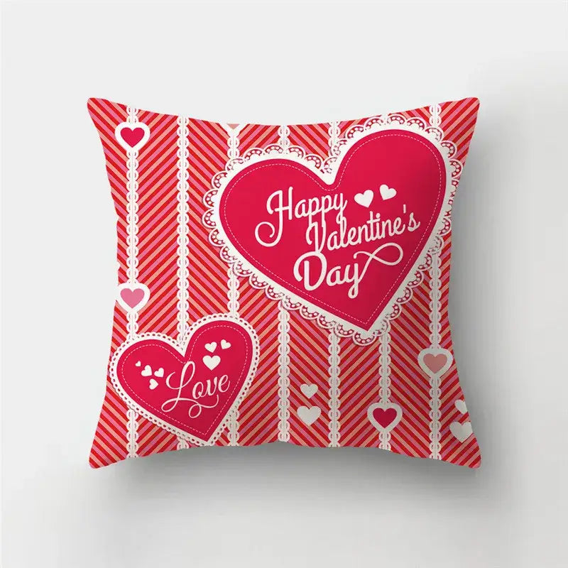 Nordic heart print cushion covers set of 9 living room decor