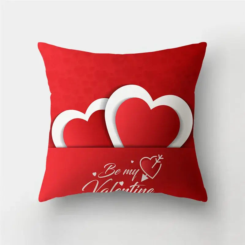 Nordic heart print cushion covers set of 9 living room decor