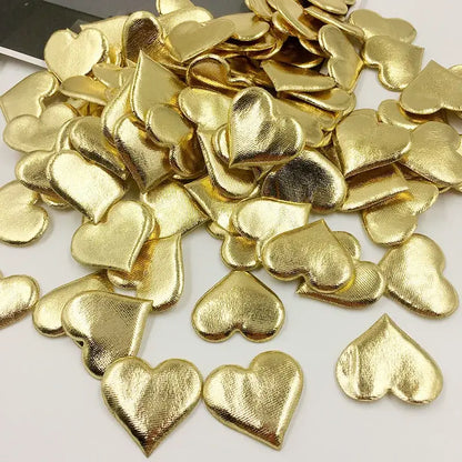 love petal peach heart gold wedding decor bedroom bouquet