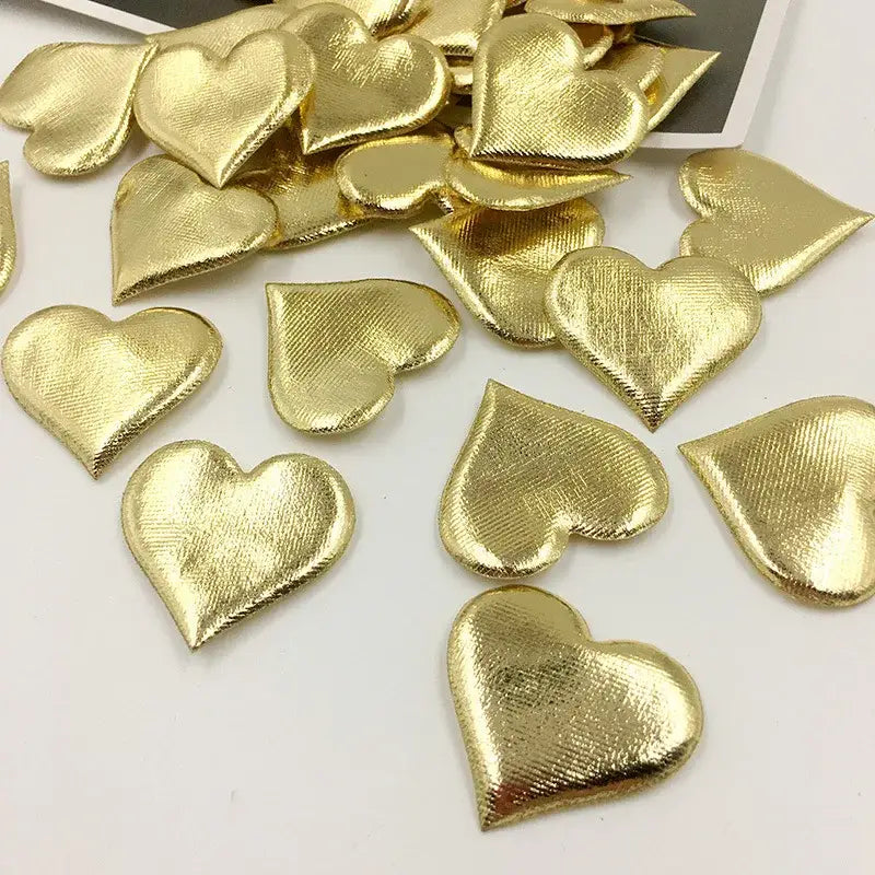 love petal peach heart gold wedding decor bedroom bouquet
