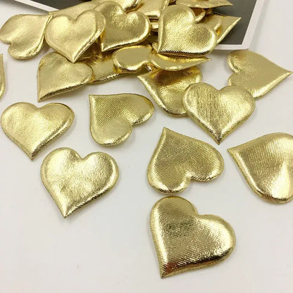 love petal peach heart gold wedding decor bedroom bouquet