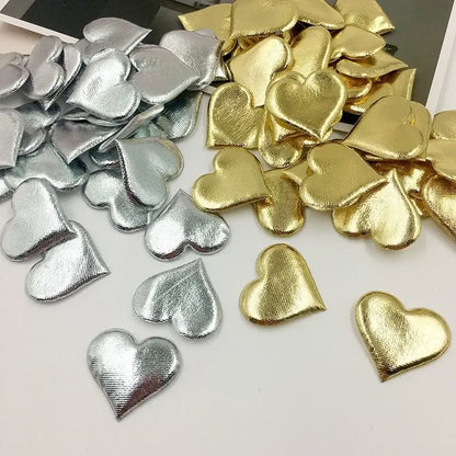 love petal peach heart gold wedding decor bedroom bouquet