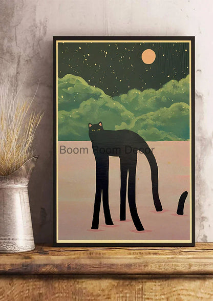 DecorBites™ Lover Cat Paper Poster for Home Decor