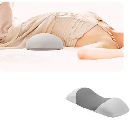 Contoured gray & black memory foam pillow bedroom back support