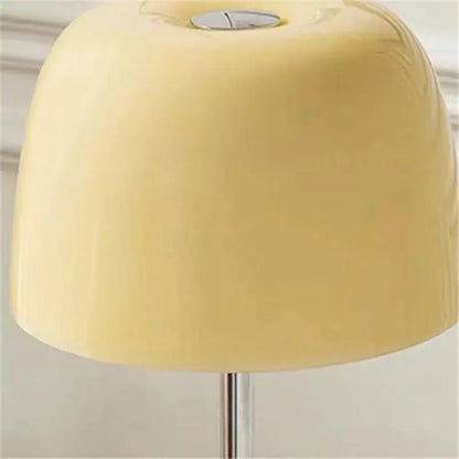 Modern red green & beige tripod table lamp bedroom led light