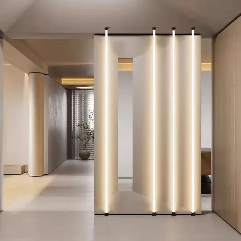 Modern minimalist black silicone wall lamp bedroom light panel