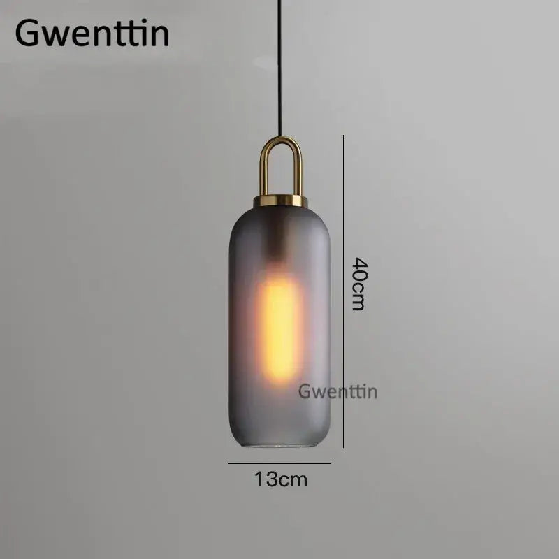 Luxe glass ball pendant lights brass and frosted glass dining room