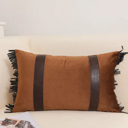 Geometric luxe hotel pillowcases black & white living room decor