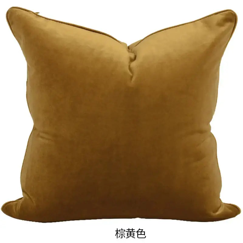 Luxe teal italy velvet pillowslip for living room sofa