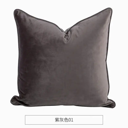 Luxe teal italy velvet pillowslip for living room sofa
