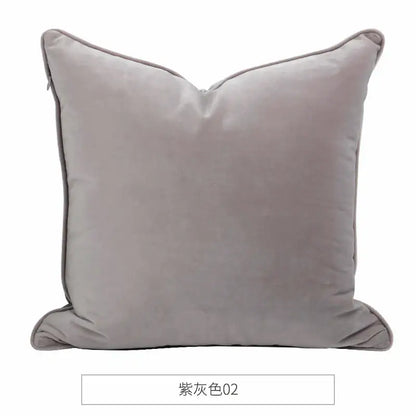 Luxe teal italy velvet pillowslip for living room sofa