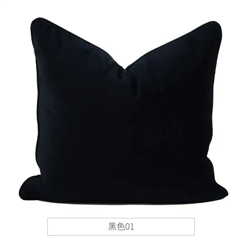 Luxe teal italy velvet pillowslip for living room sofa