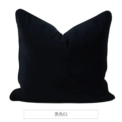 Luxe teal italy velvet pillowslip for living room sofa