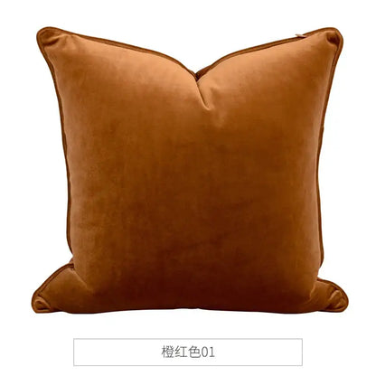 Luxe teal italy velvet pillowslip for living room sofa