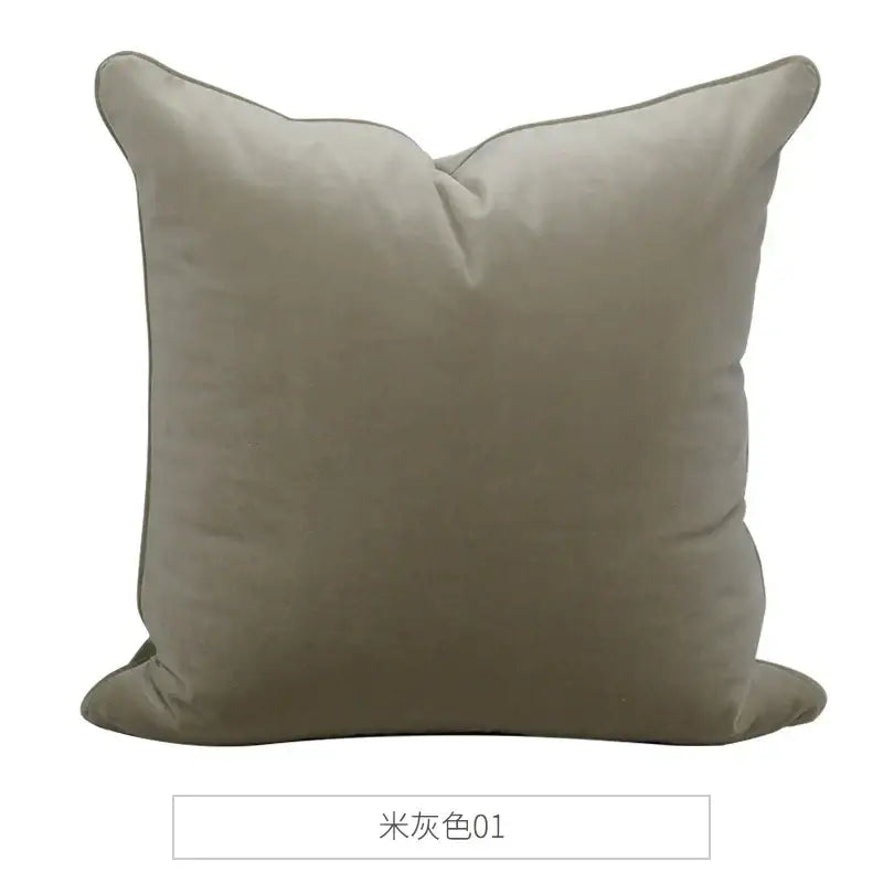 Luxe teal italy velvet pillowslip for living room sofa