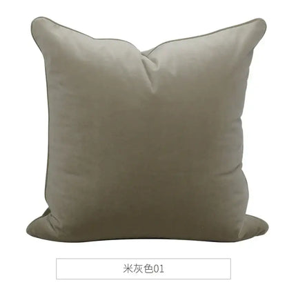 Luxe teal italy velvet pillowslip for living room sofa