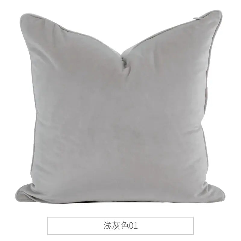 Luxe teal italy velvet pillowslip for living room sofa