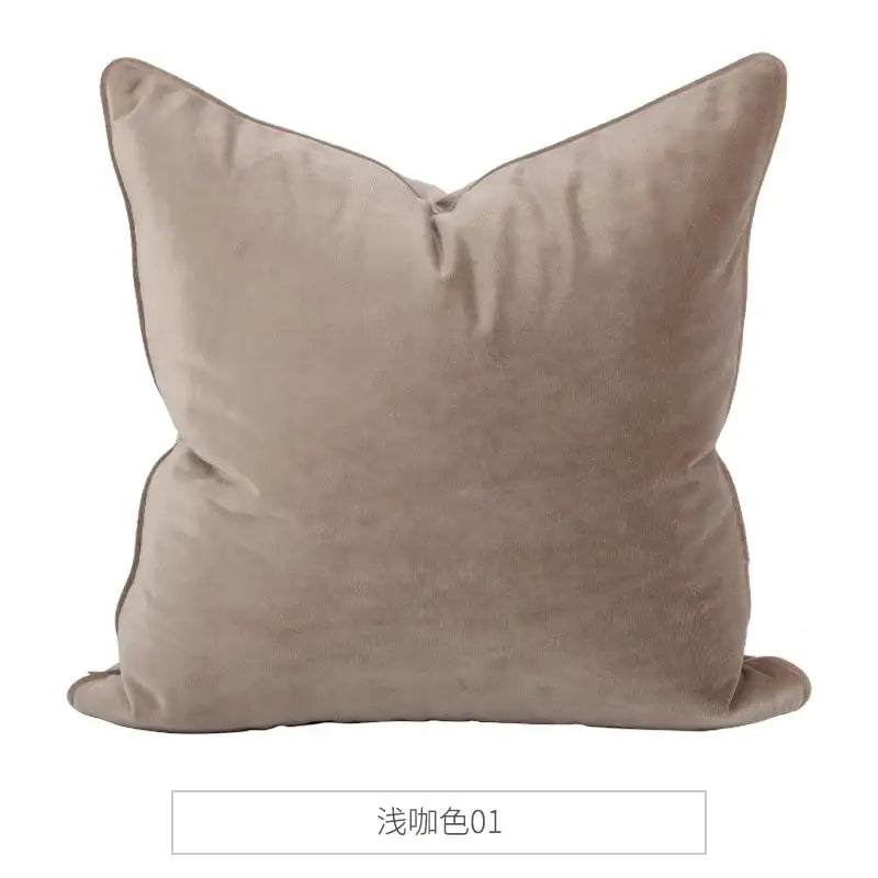 Luxe teal italy velvet pillowslip for living room sofa