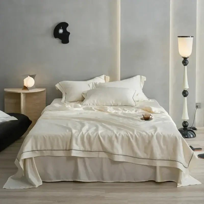 Luxe lyocell cream mulberry silk summer blanket bedroom comforter