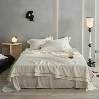 Luxe lyocell cream mulberry silk summer blanket bedroom comforter