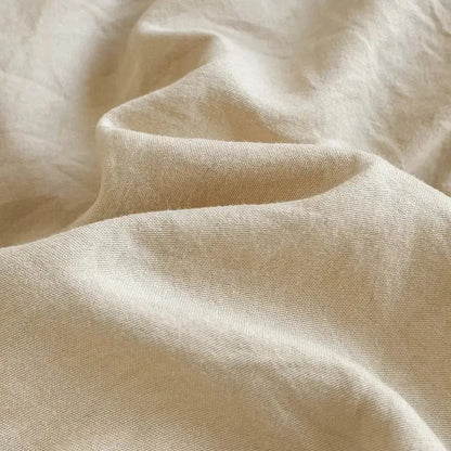 Luxurious cream cotton bedding set bedroom duvet cover