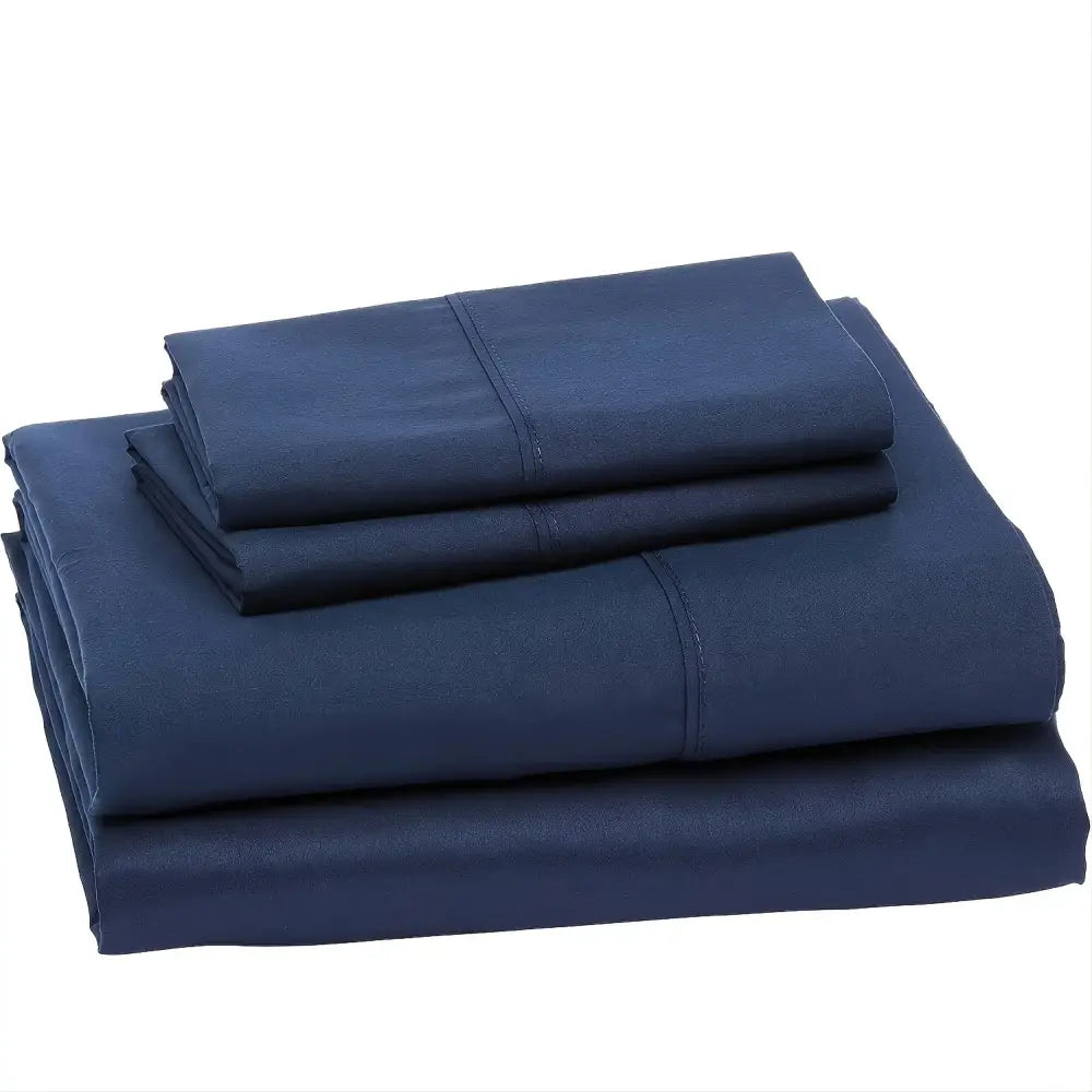 Luxurious gray satin cooling sheet set bedroom bedding