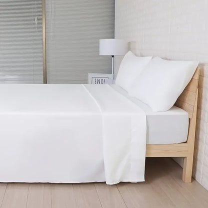 Luxurious gray satin cooling sheet set bedroom bedding
