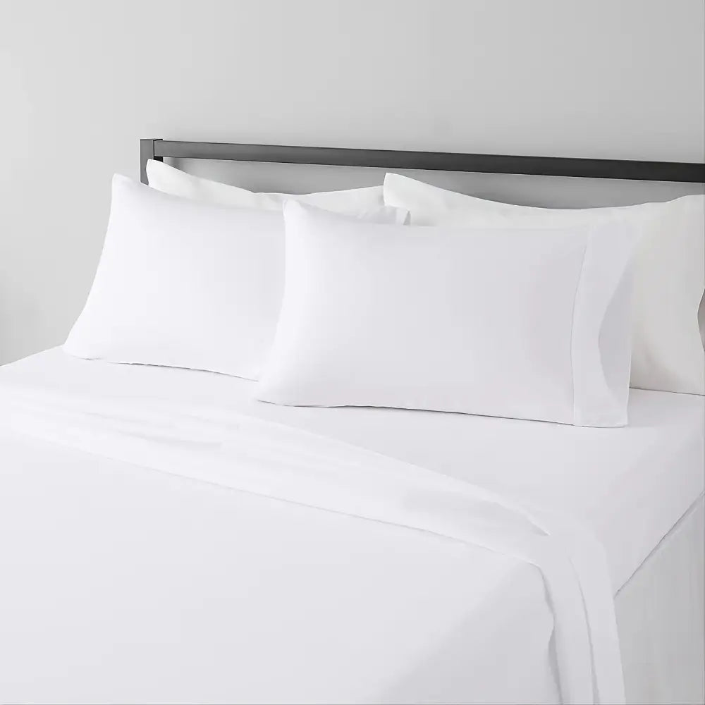 Luxurious gray satin cooling sheet set bedroom bedding