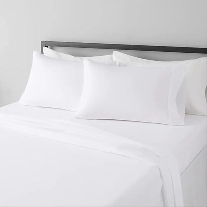 Luxurious gray satin cooling sheet set bedroom bedding