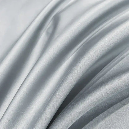 Lavender satin duvet cover set bedroom egyptian cotton bedding