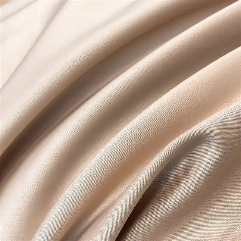 Lavender satin duvet cover set bedroom egyptian cotton bedding